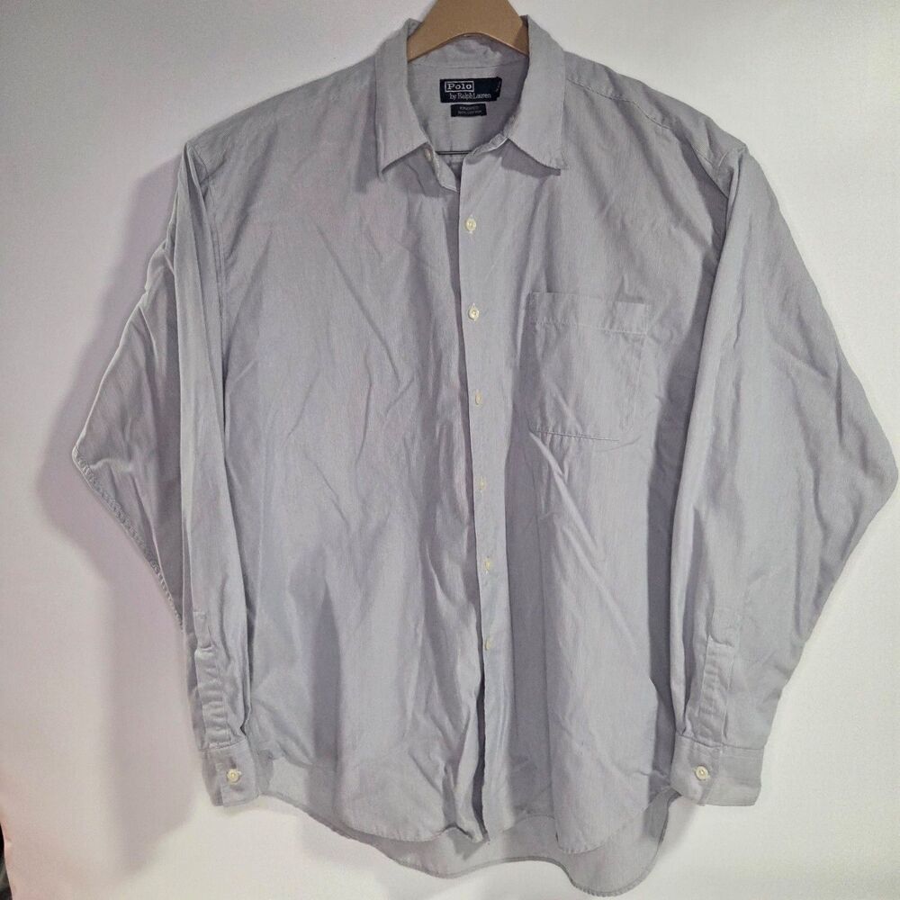 Vintage Polo by Ralph Lauren "Kindred" 100% cotton button-down shirt XL